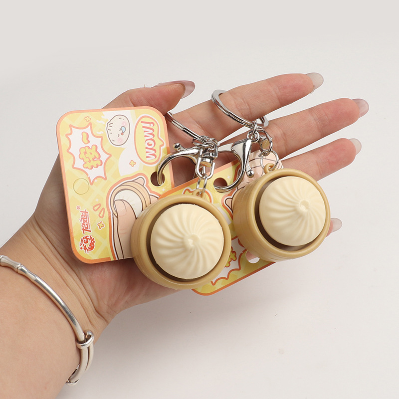 미니 스퀴시 만두 버튼 키체인 펜던트 장난감 스트레스  - Kids Toys Dumplings 리뷰 및 가격