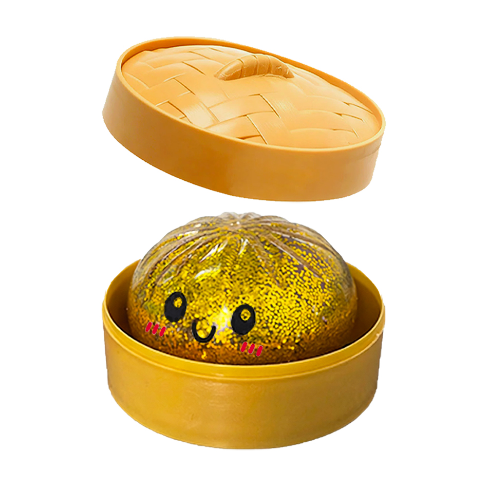 인기 있는 금색 만두 모양 스퀴시 장난감, 대나무 슬로 - Kids Toys Dumplings 리뷰 및 가격