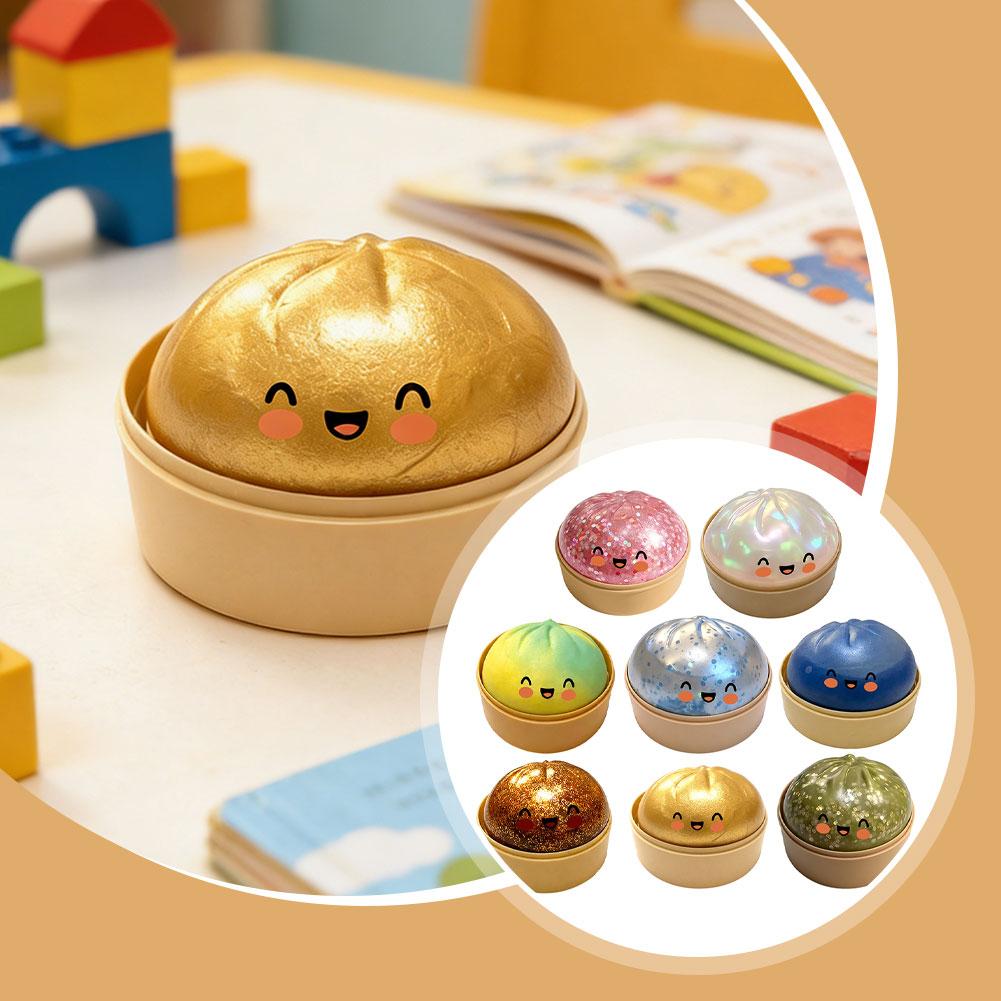 실감나는 크리스탈 스티머 번 슬로우 라이징 스퀴시 토이 - Kids Toys Dumplings 리뷰 및 가격