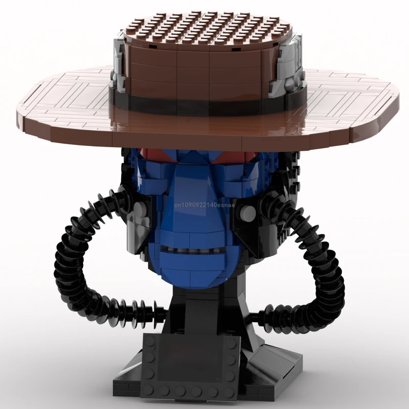 Moc 690pcs 스타 배틀 용병 캐드 베인 헬멧 모 - Kids Toys Cad Block 리뷰 및 가격