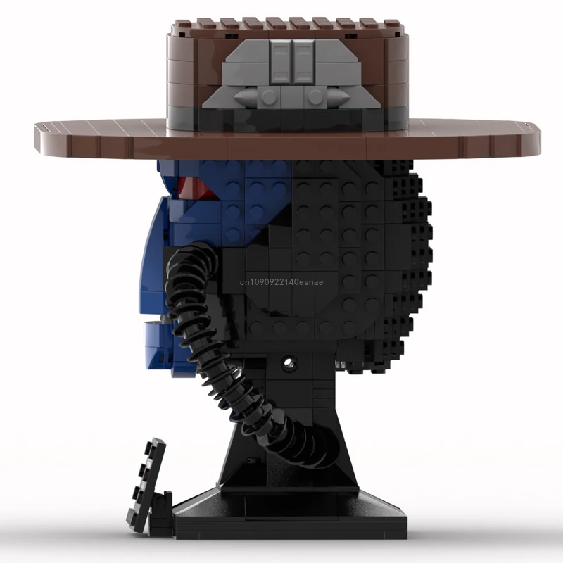 Moc 690pcs 스타 배틀 용병 캐드 베인 헬멧 모 - Kids Toys Cad Block 리뷰 및 가격