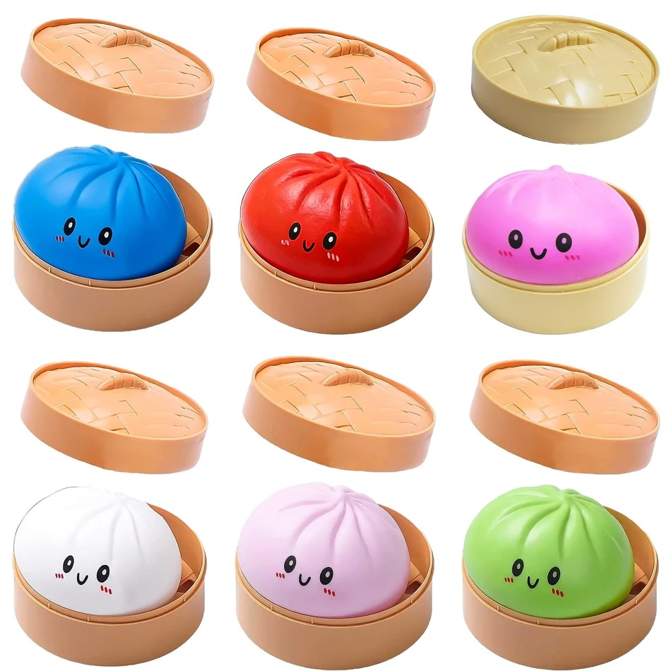 시뮬레이션 플래시 만두 압력볼 느린 반동 소프트 핀치  - Kids Toys Dumplings 리뷰 및 가격