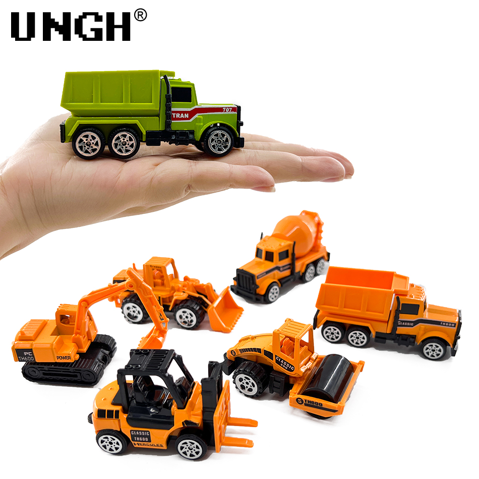 UNGH 6pcs 합금 다이 캐스트 엔지니어링 자동차  - Kids Toys Under $10 리뷰 및 가격