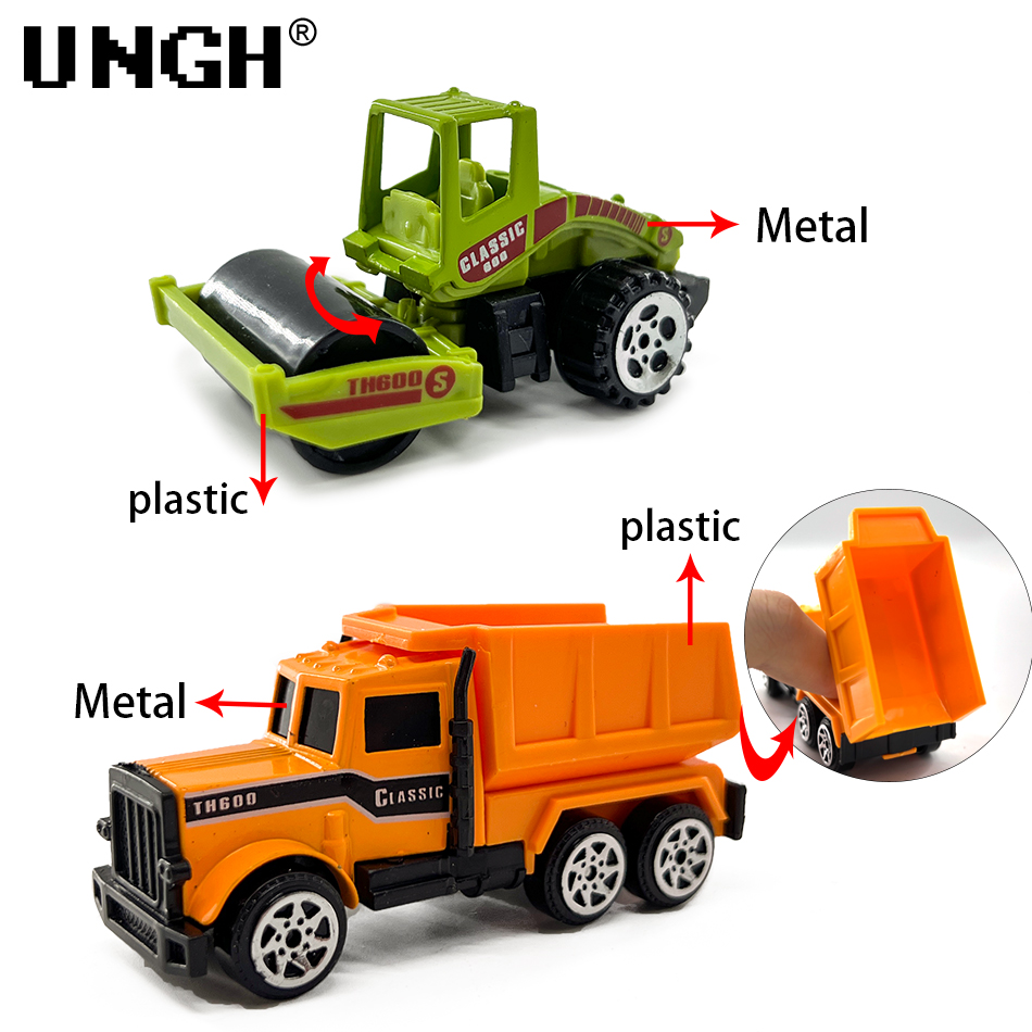 UNGH 6pcs 합금 다이 캐스트 엔지니어링 자동차  - Kids Toys Under $10 리뷰 및 가격