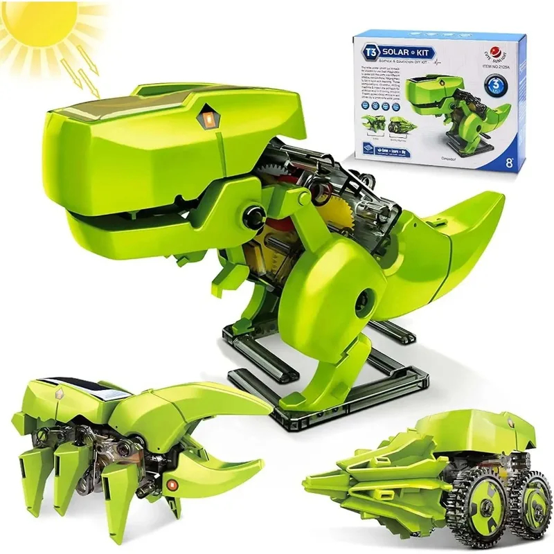 3-in-1 태양열 로봇 키트, 공룡 장난감, 어린이를 - Kids Toys Under $10 리뷰 및 가격